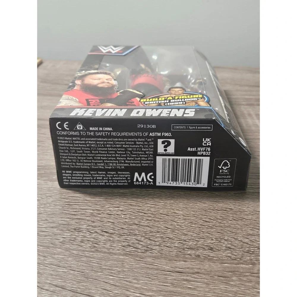 Kevin Owens - WWE Elite Survivor Series 2023 Mattel Toy Wrestling Figure